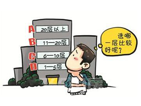 不同层数的房子哪里贵？